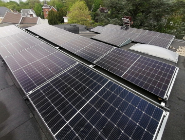 Placement de panneaux solaires photovoltaïques